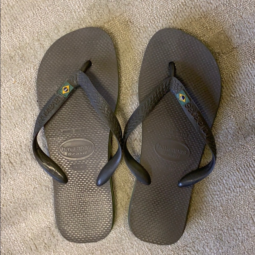 Havaianas Brazil men’s flip flops size 39 - US 7/8